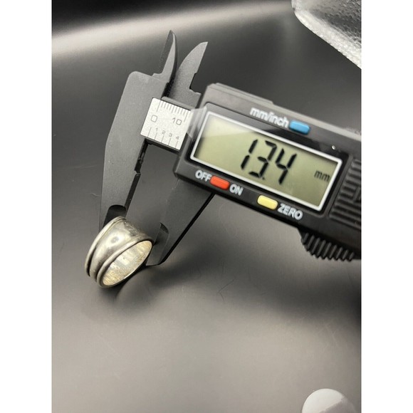 James Avery 925 Sterling Silver Monogram Ring Size 8.75 - Picture 9 of 11